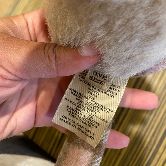 Burberry vintage cashmere nova check earmuffs - Picture 8 of 11